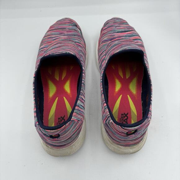Skechers Shoes Womens Size 11 Go Walk 4 Merge Goga Max Multicolor Slip On H4 - Picture 6 of 10